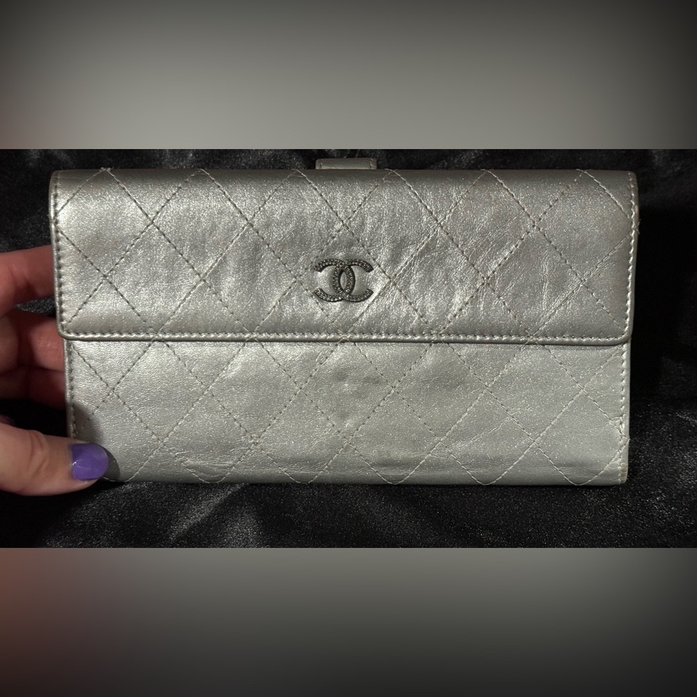 Chanel long wallet from 2011 Palette Collection